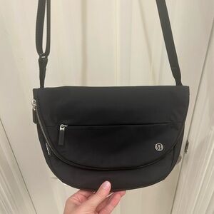 Lululemon All Night Festival Bag/Purse 5L Black Nylon